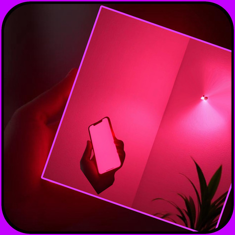 new phone screen color light